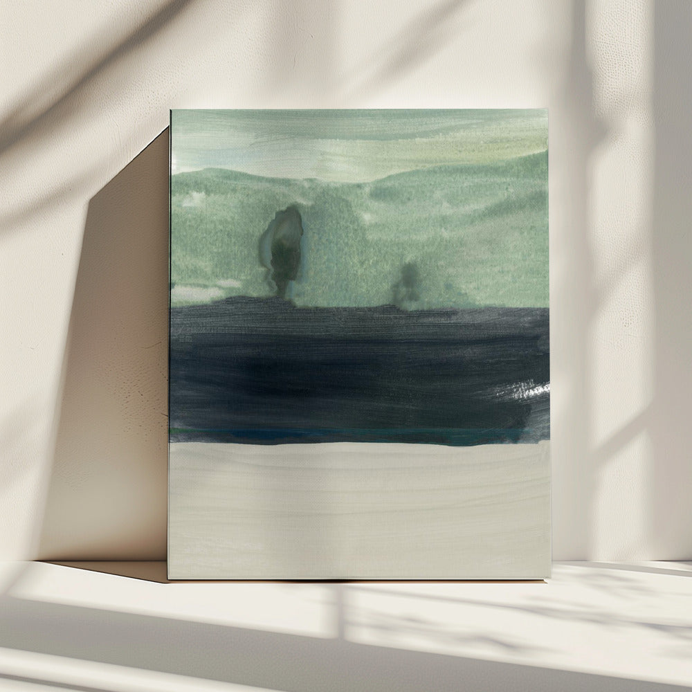 Minimal Dark Landscape 1 | Canvas