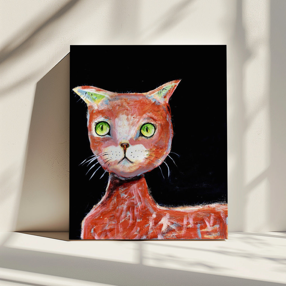 The Red Cat | Canvas
