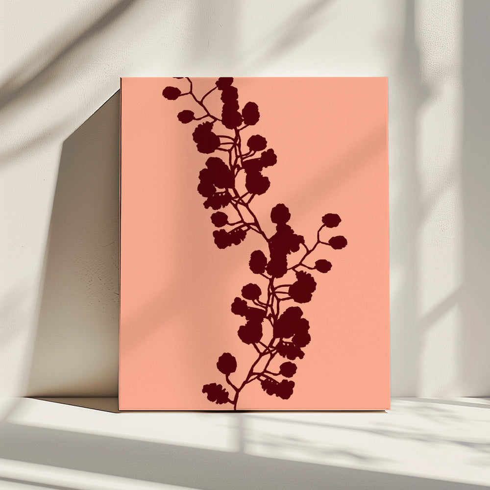 Floral Silhouette 2 | Canvas