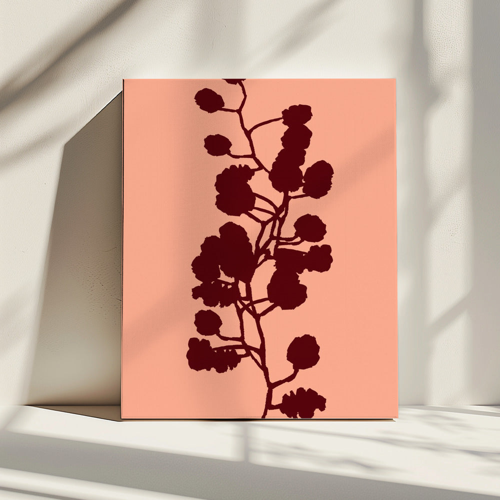 Floral Silhouette 1 | Canvas