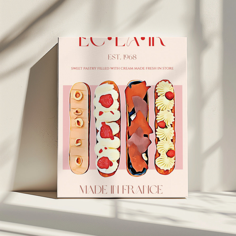French Pastry Delight | Canvas