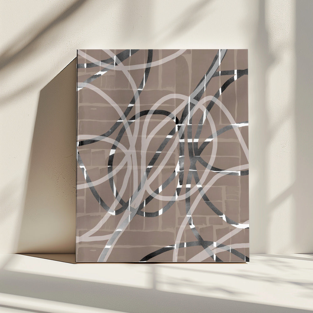 Snug Sand & Shadow 1 | Canvas