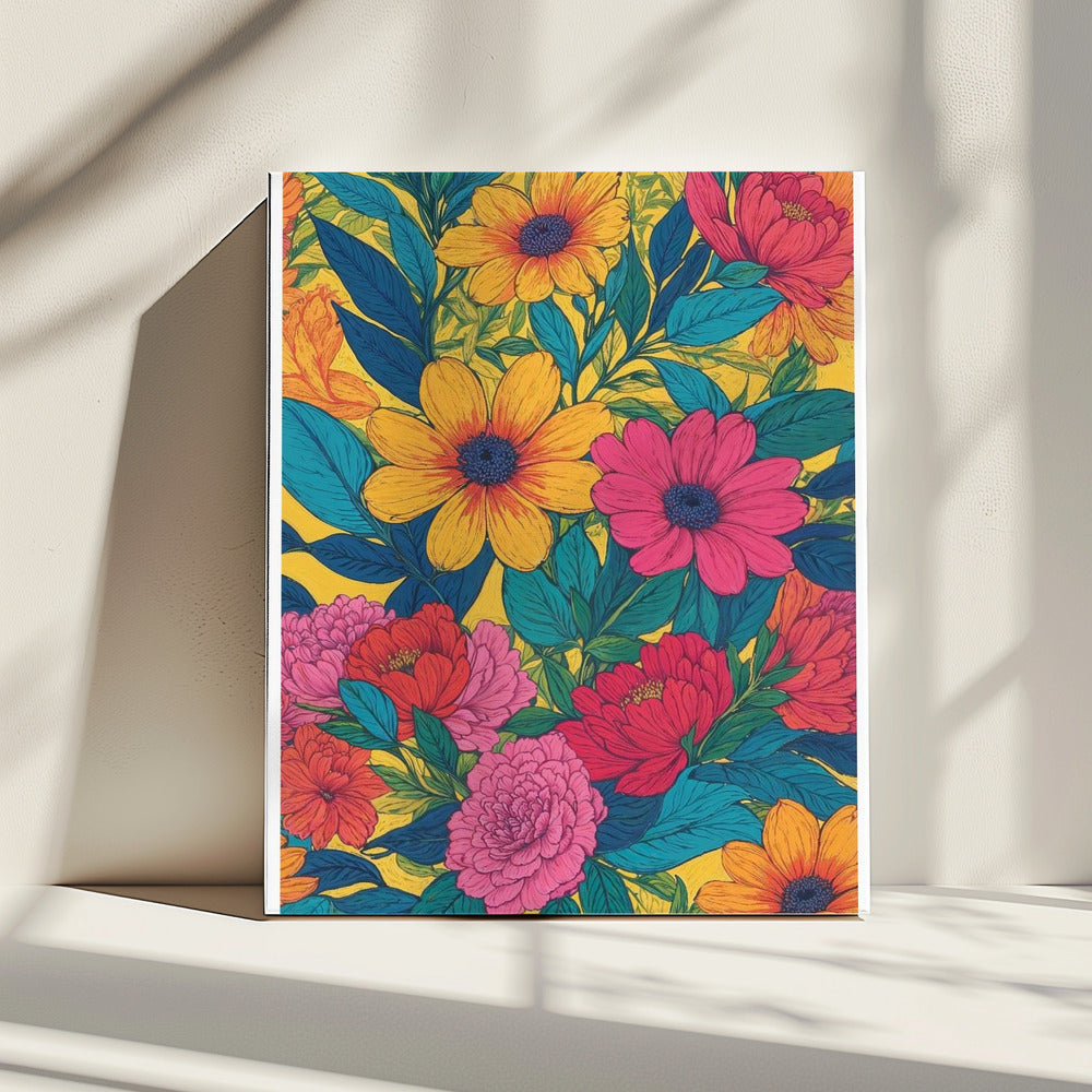 Vibrant Blooming | Canvas