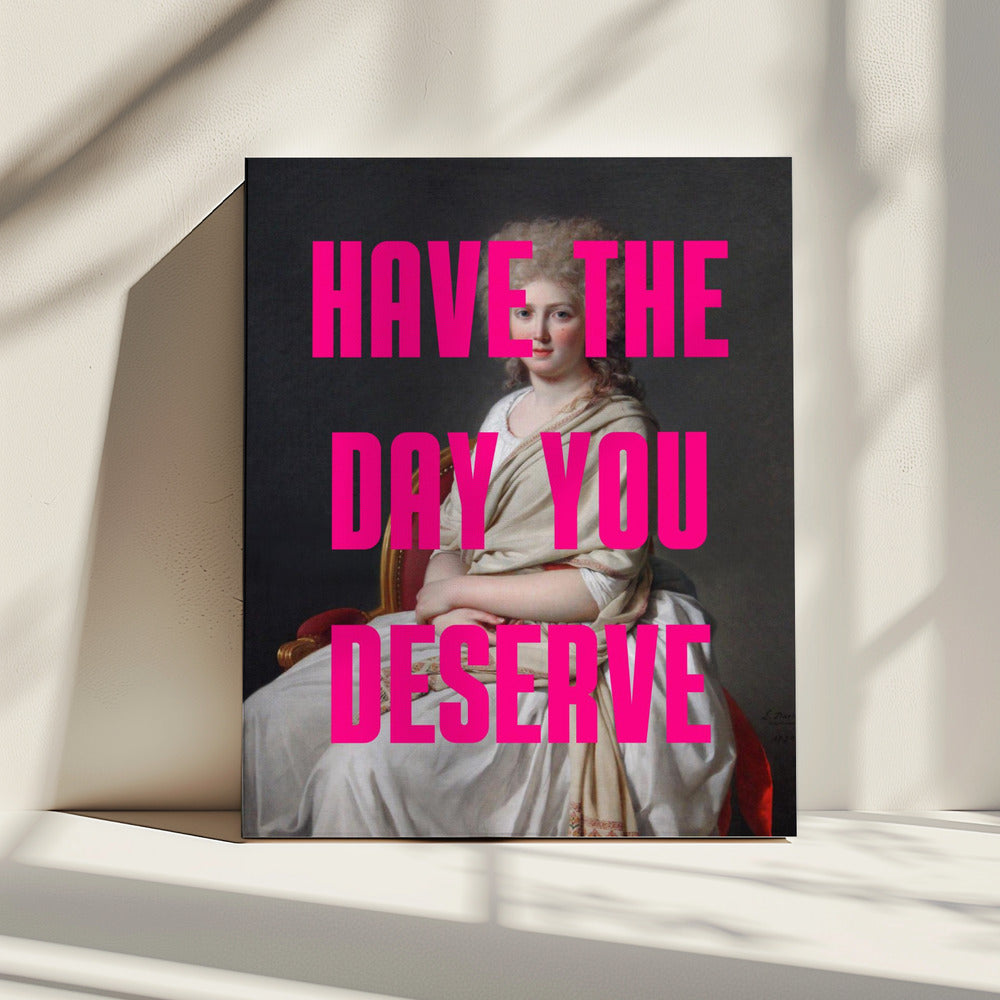 Regal Day's Message | Canvas