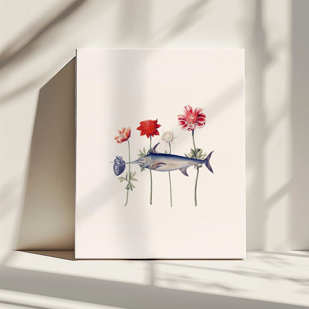 Heart Fish | Canvas