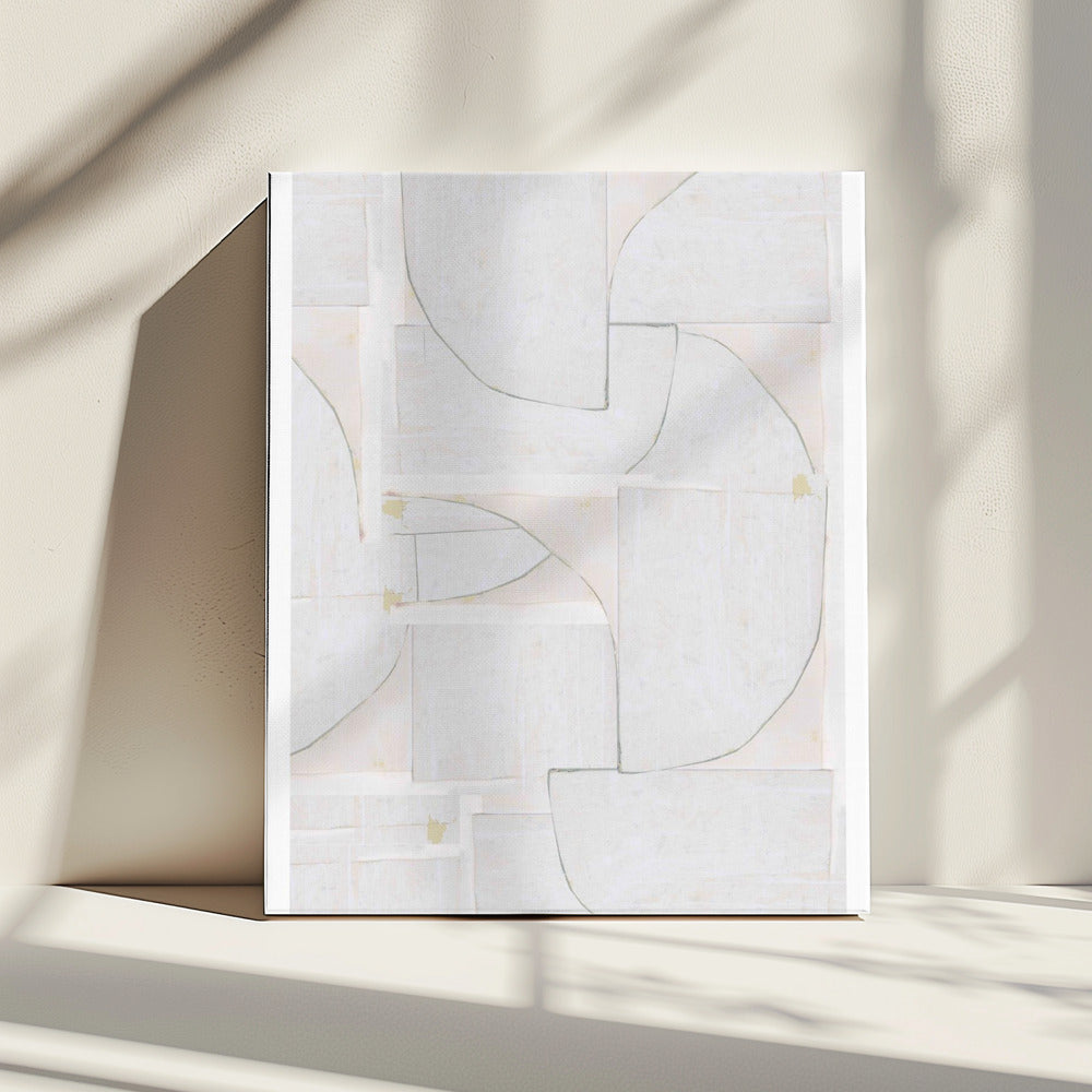 White Shapes | Canvas