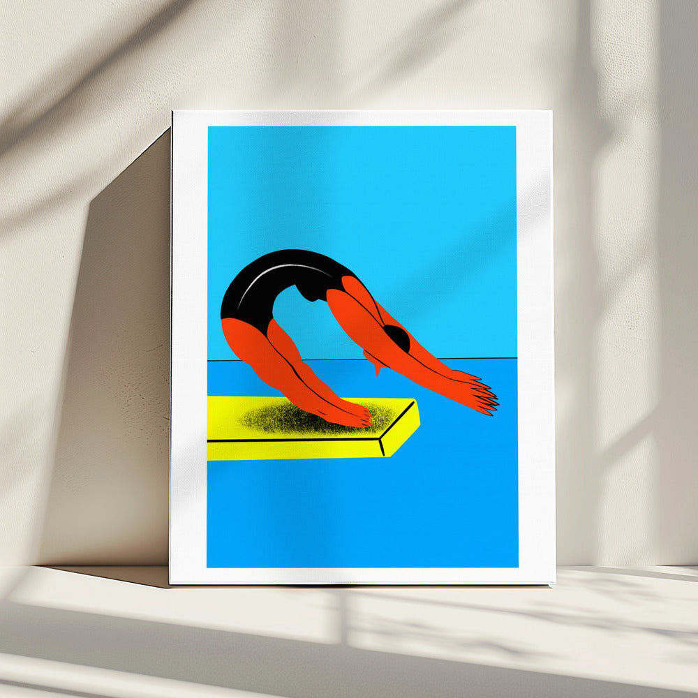 Swimmer | Canvas