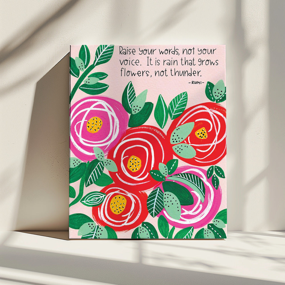 Raise Your Words | Canvas