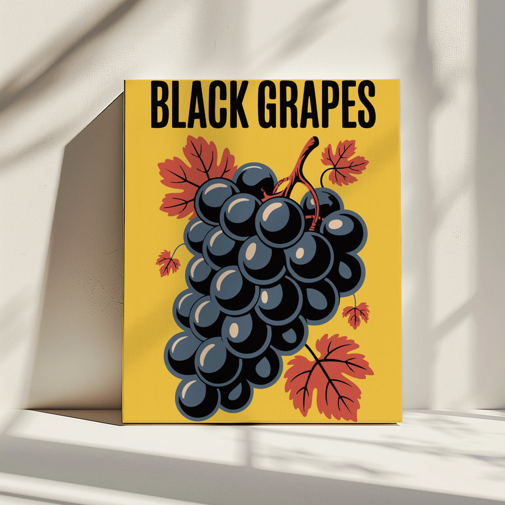 Grapes & Leaves | Canvas