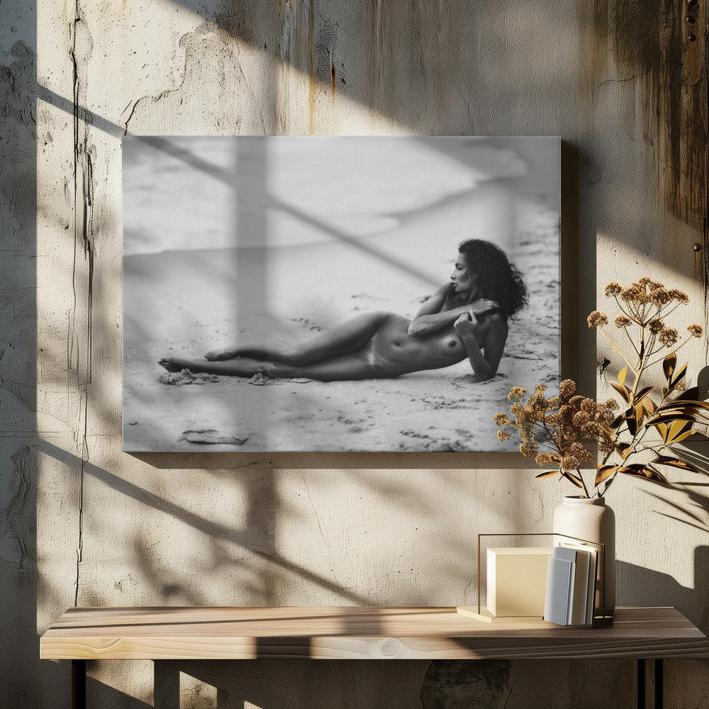 Katrin and the Sea | Canvas