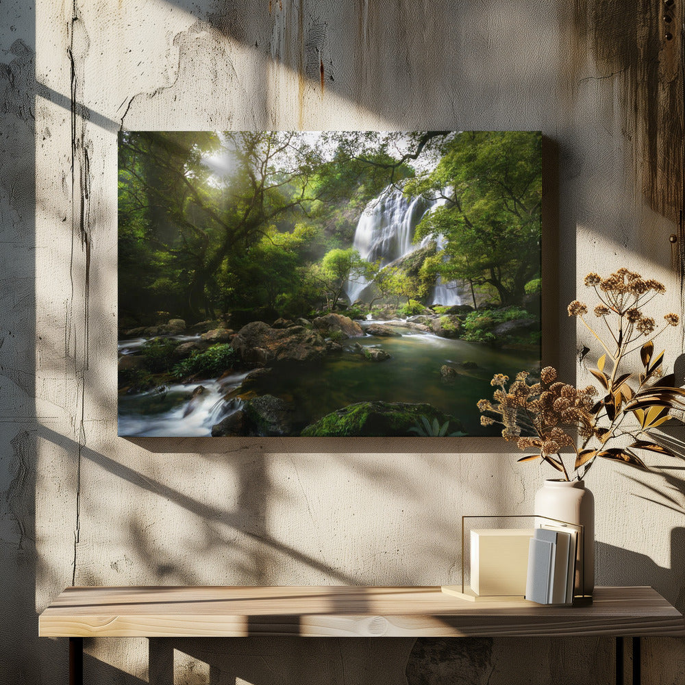 Mountain stream | Canvas