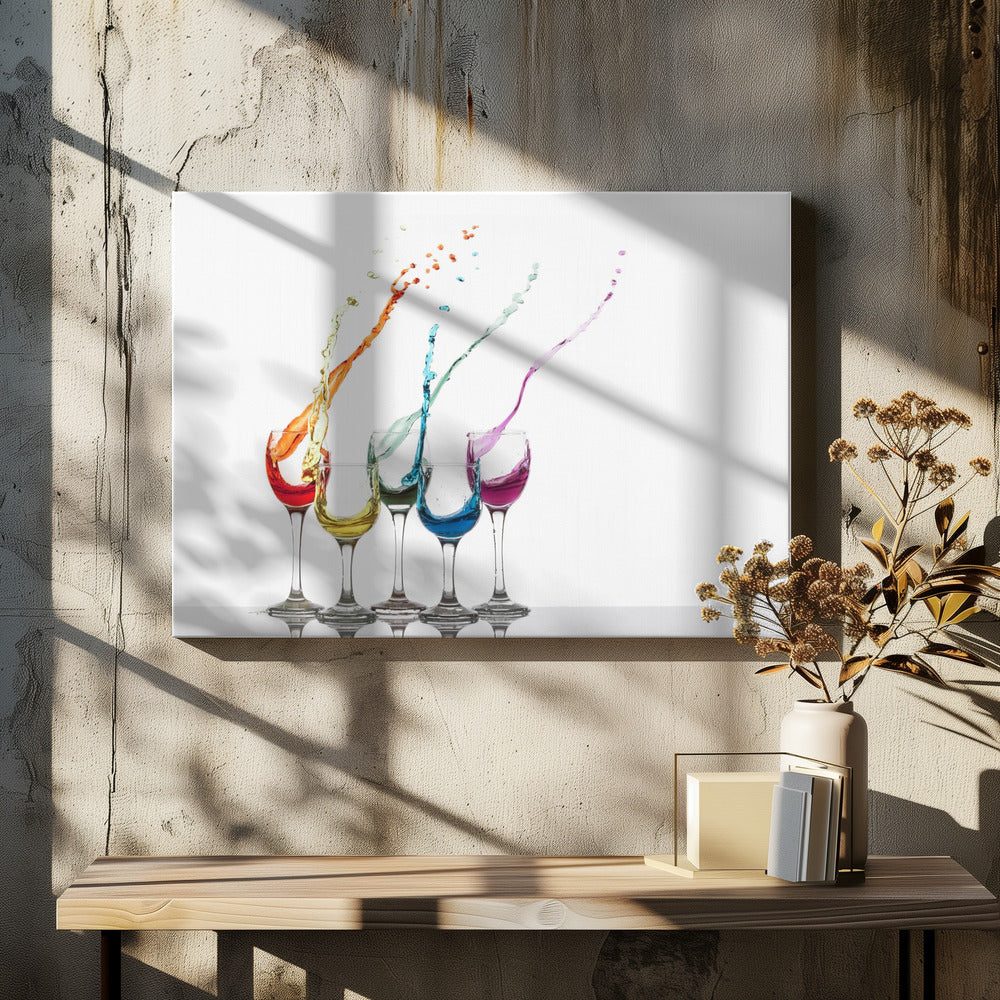 Glass party | Canvas