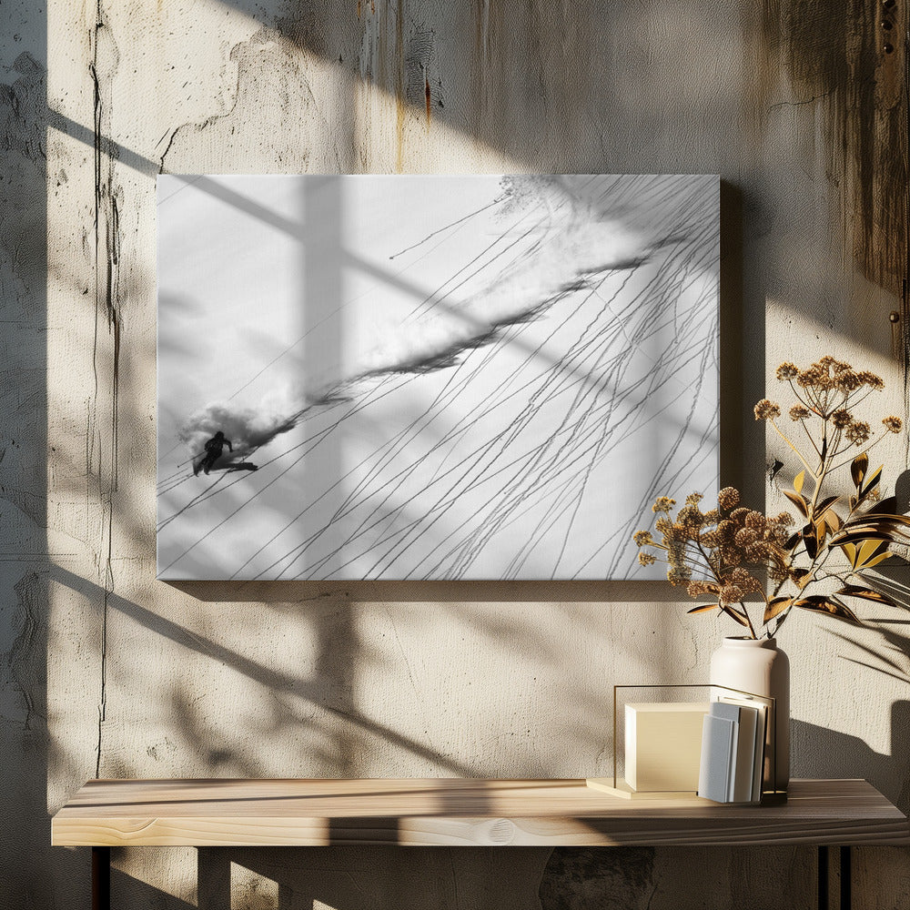 Skiing Powder | Canvas