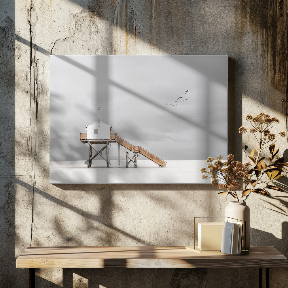 on the beach | Canvas