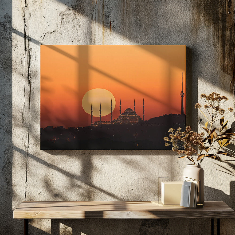 Sunrise in Istanbul | Canvas