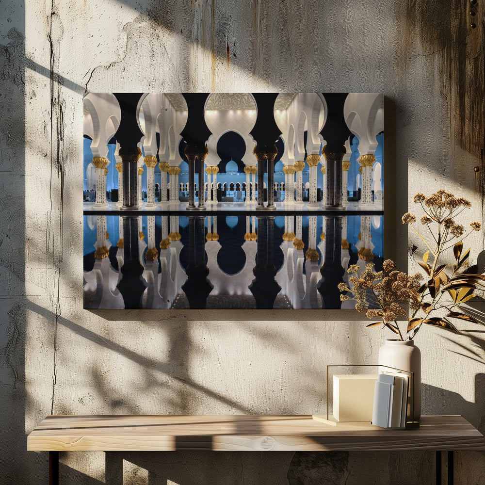 Blue Hour & Reflection | Canvas