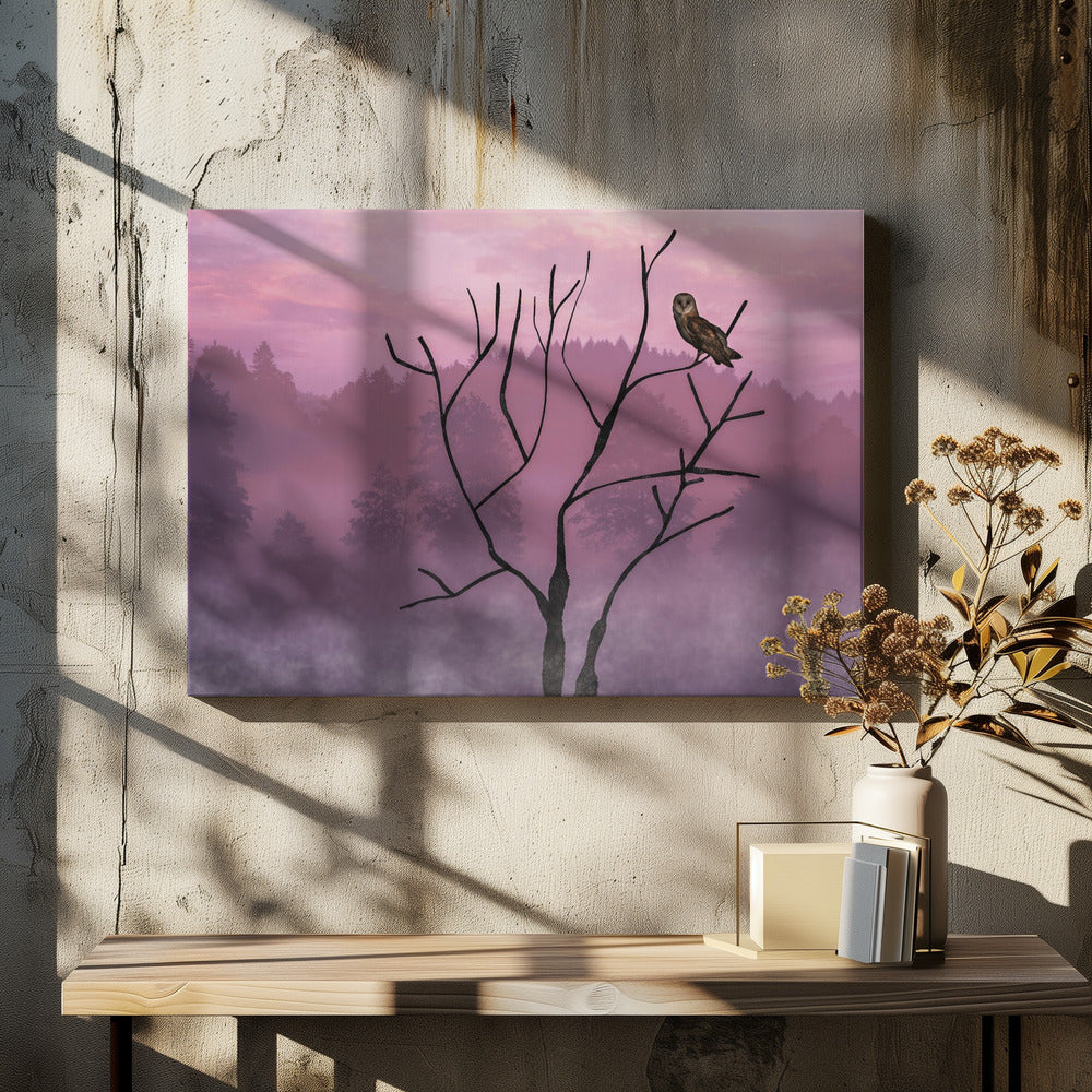 Pink Sky in the Morning | Canvas