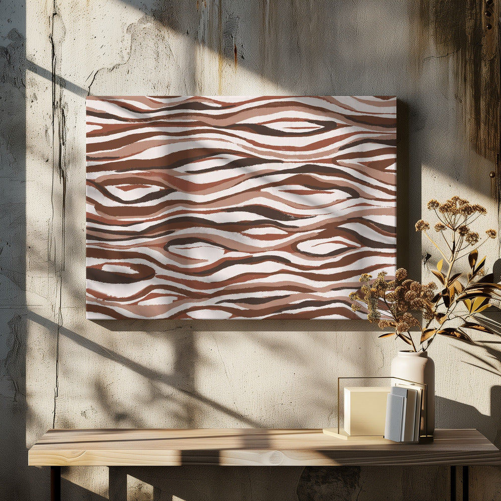 Earthy Waves | Canvas