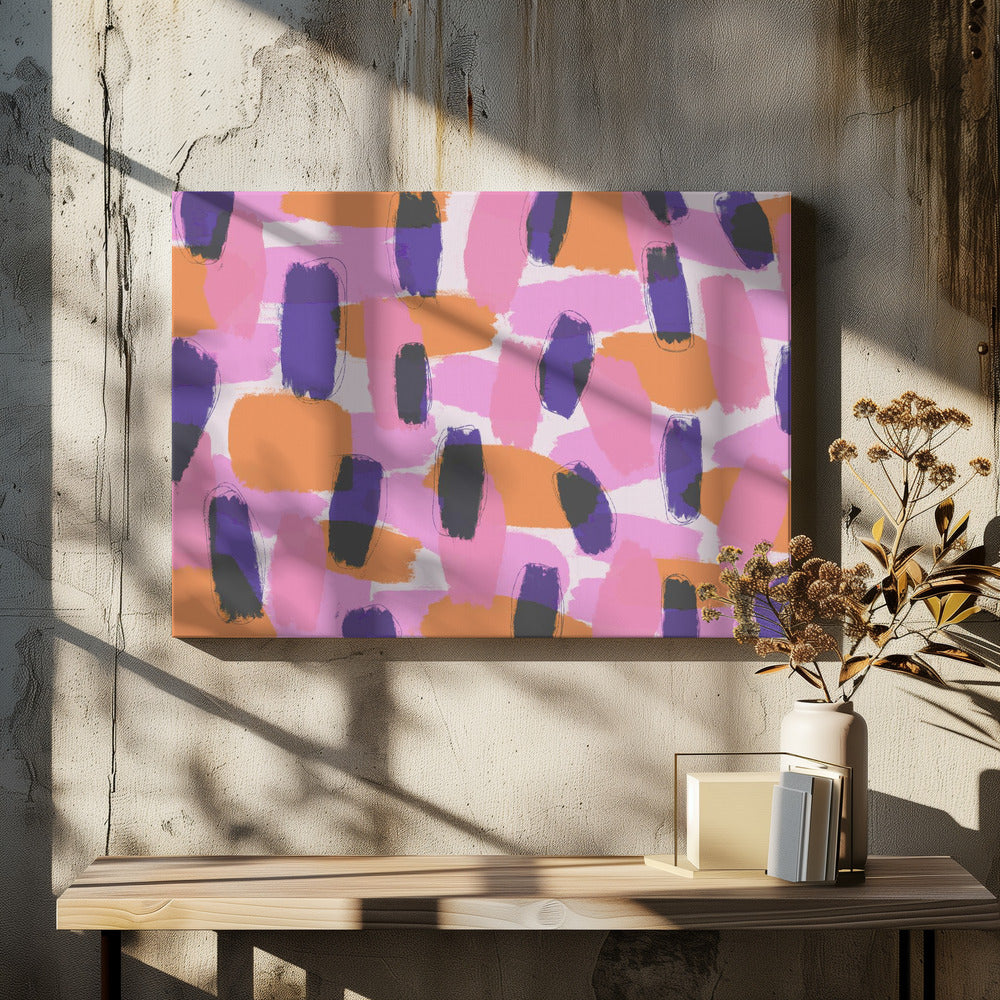 Bold Color Strokes | Canvas