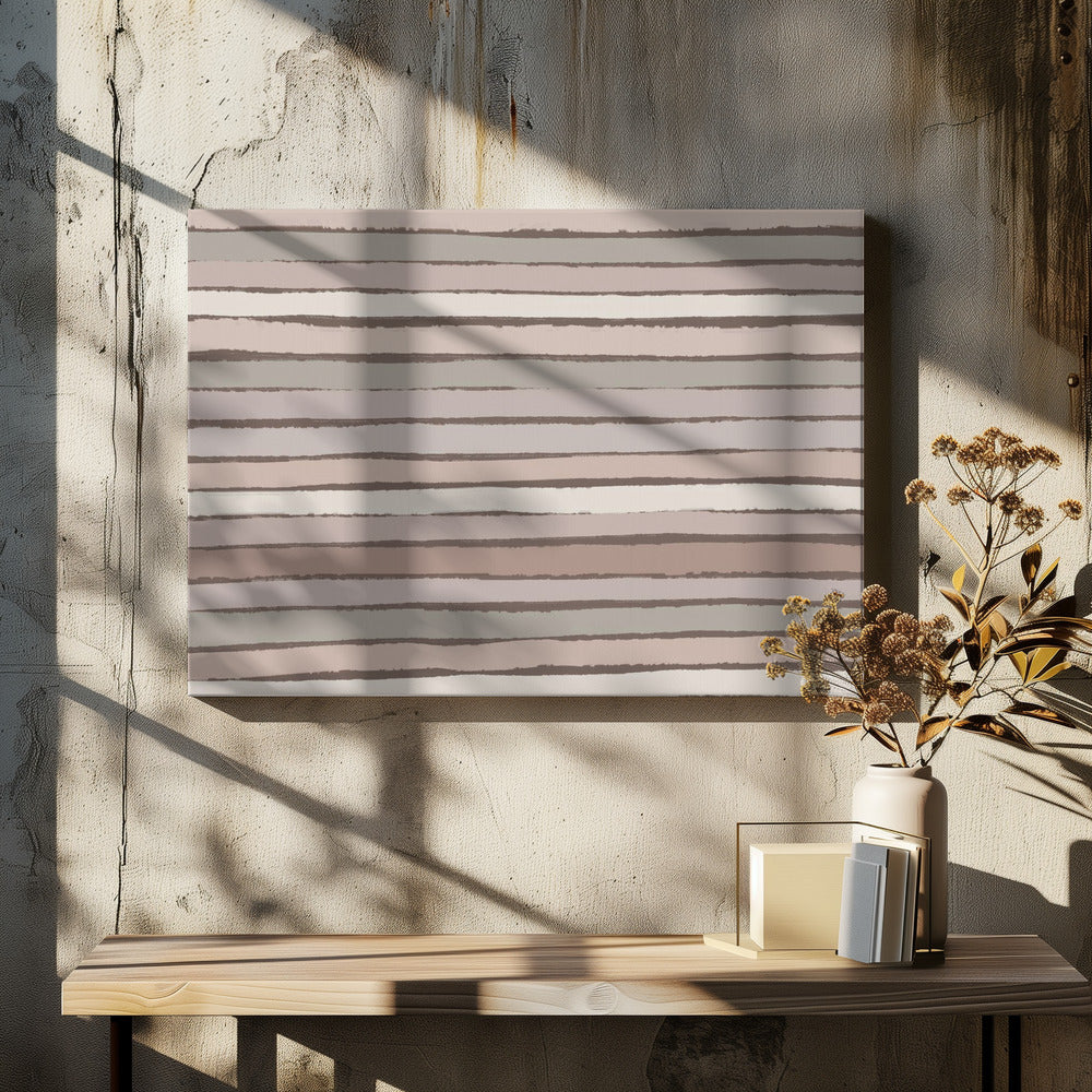 Earthy Stripes | Canvas