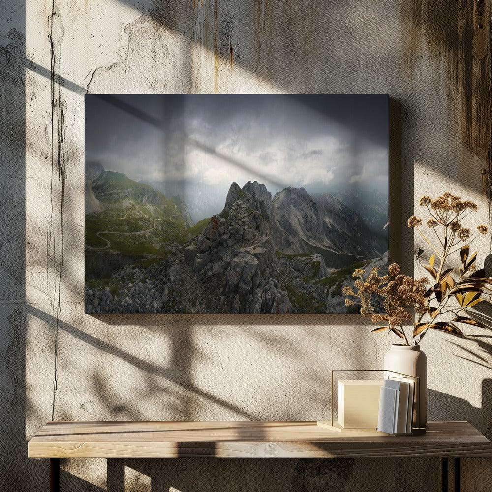 Bizarre Mountain Panorama | Canvas
