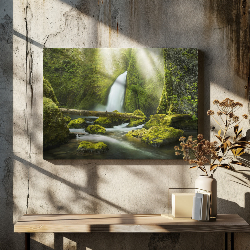 Green Gorge | Canvas