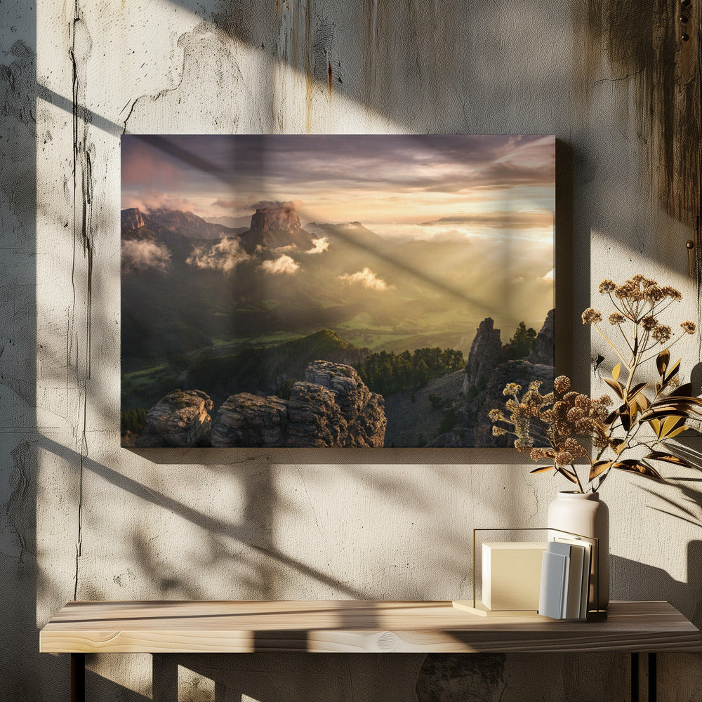 Mighty Morning | Canvas