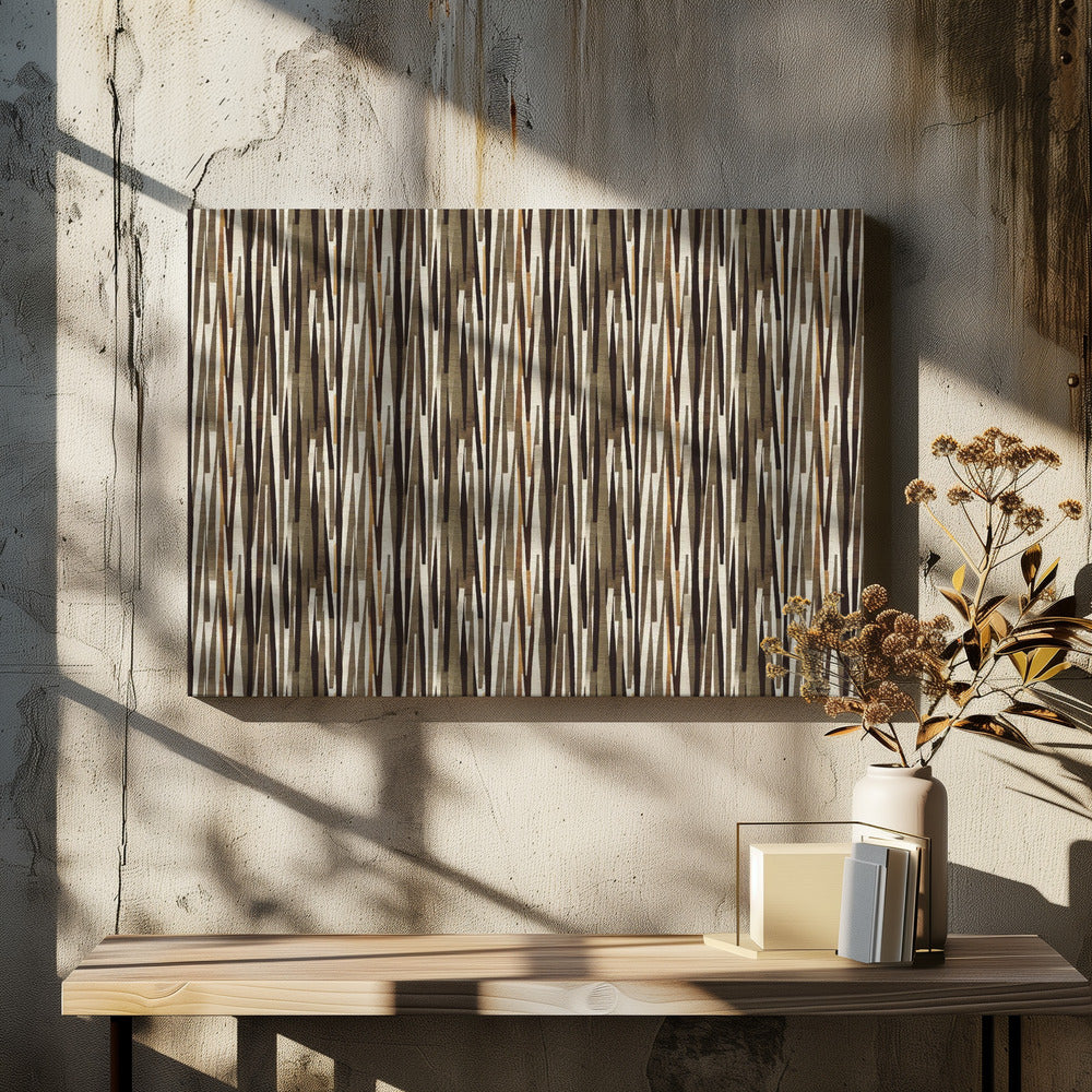 Symmetric Stripes | Canvas