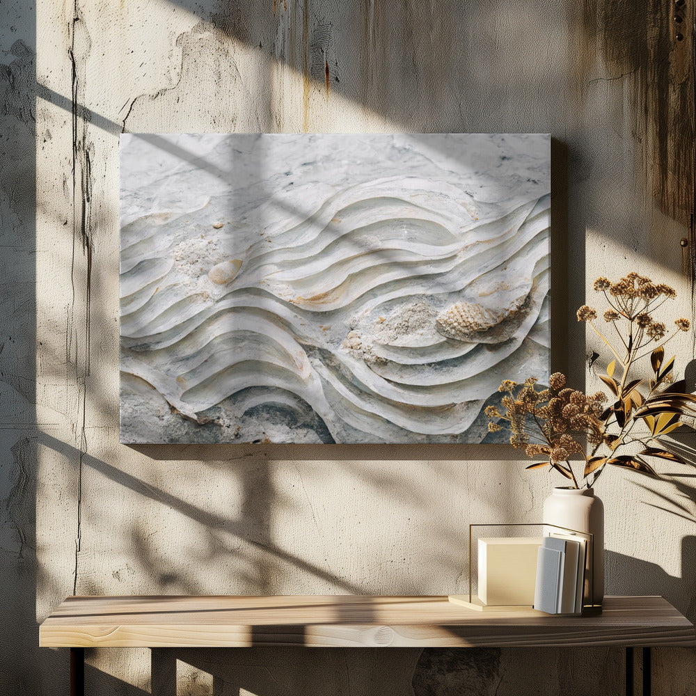 Stone Wave Patterns | Canvas