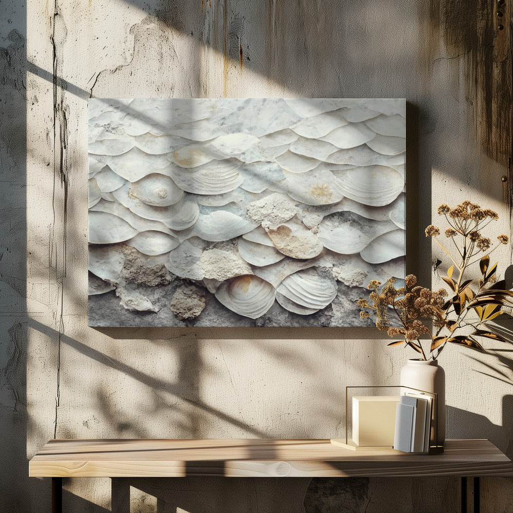 Shell Harmony Wall | Canvas