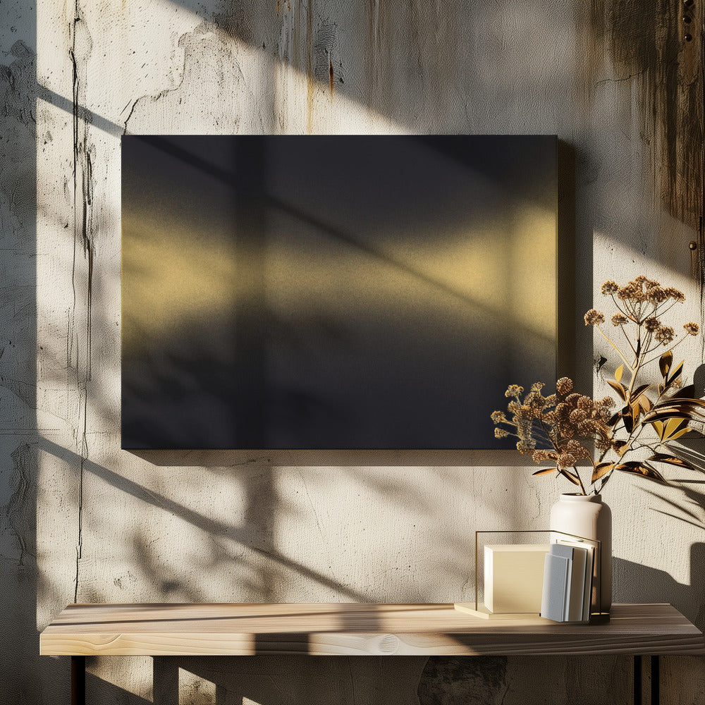 Golden Horizon Waves | Canvas