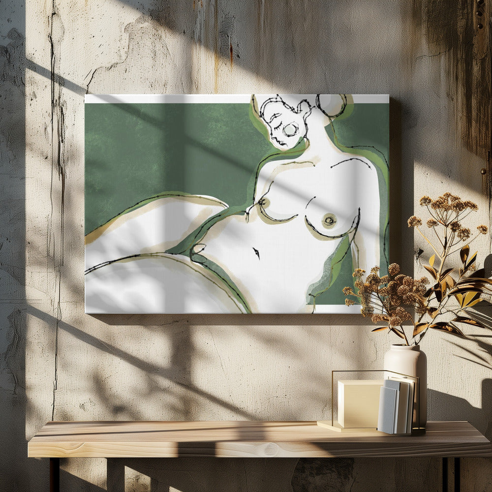 Serene Contours | Canvas