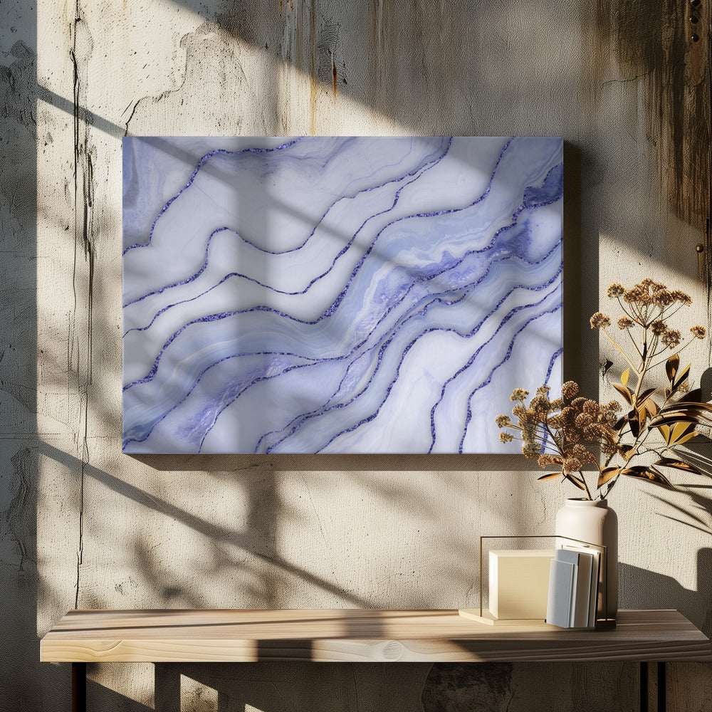 Marble Luxury Blue | Canvas