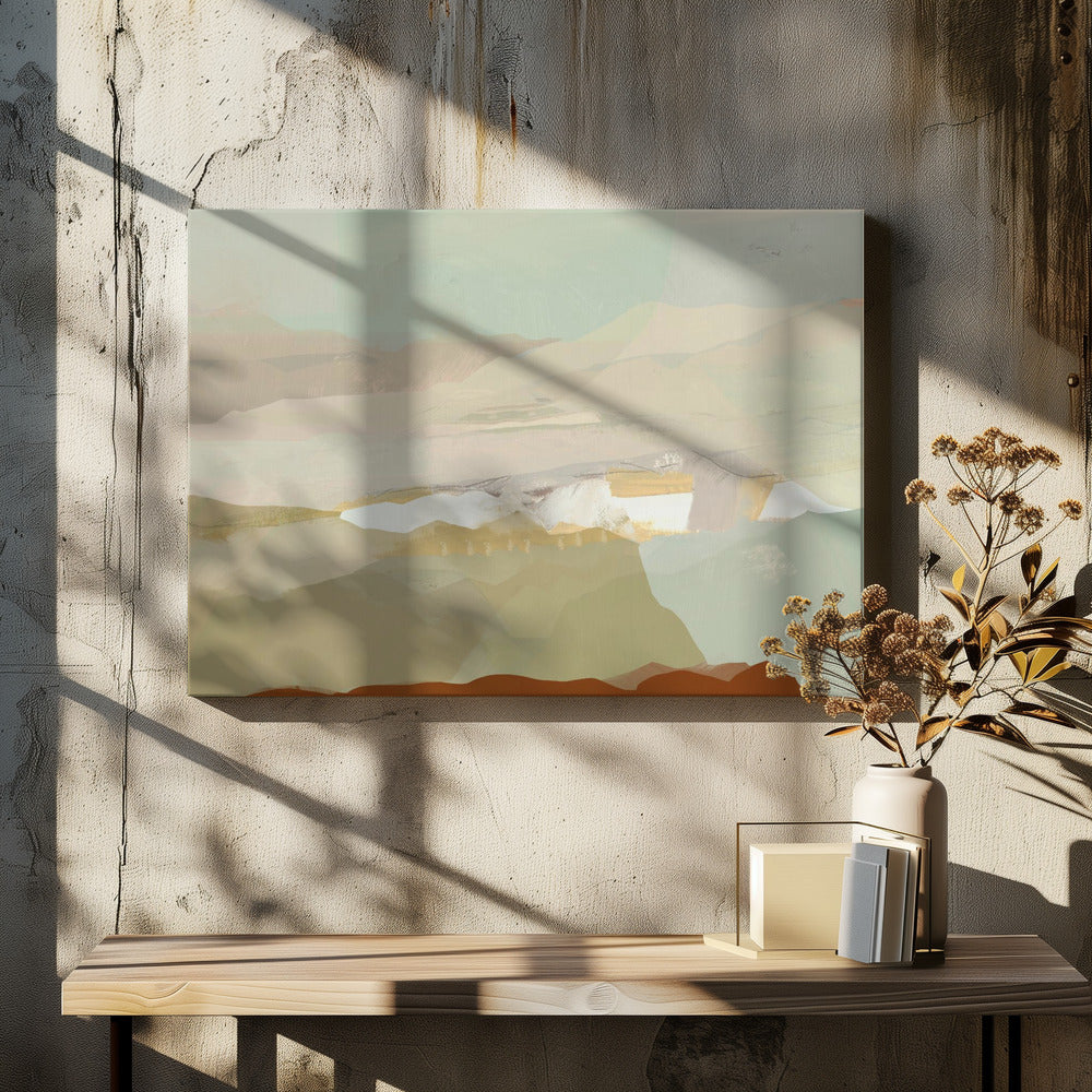 Colourblock Landscape 3 | Canvas