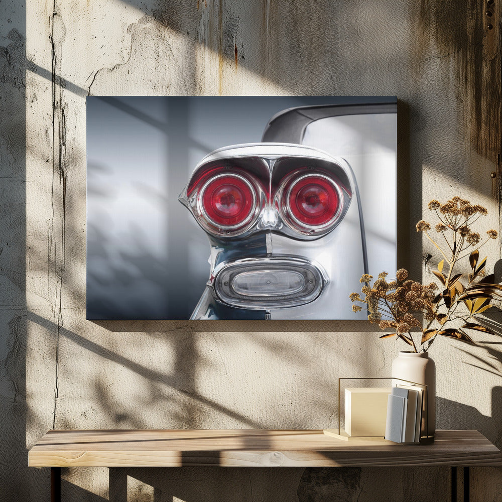 American classic car Bonneville 1958 Convertible | Canvas