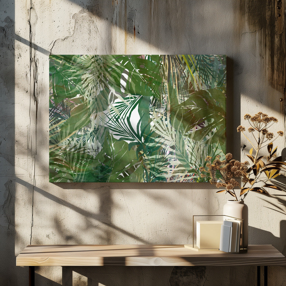 The Jungle Line 3 | Canvas