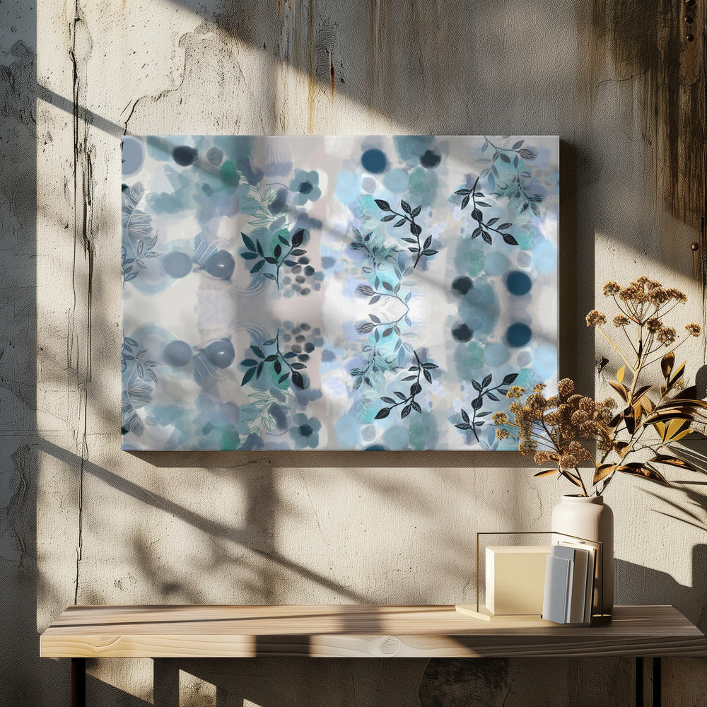 Blue Vine Mix | Canvas