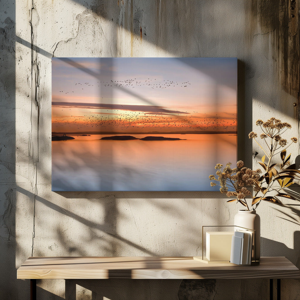 by sunset | Canvas