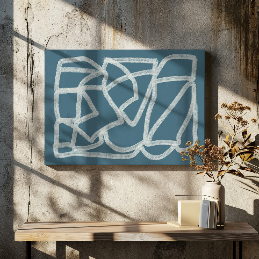 Blue abstract | Canvas