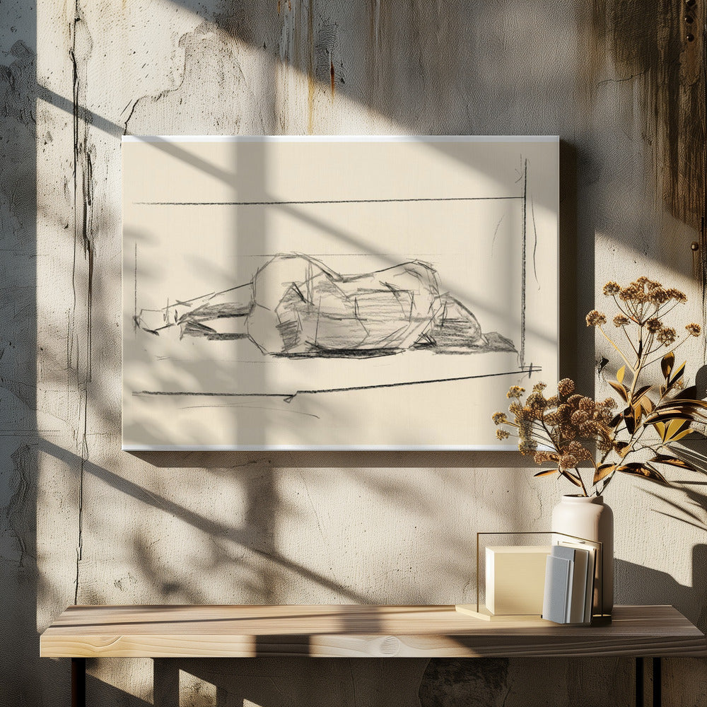 Étude Féminine No.8 | Canvas