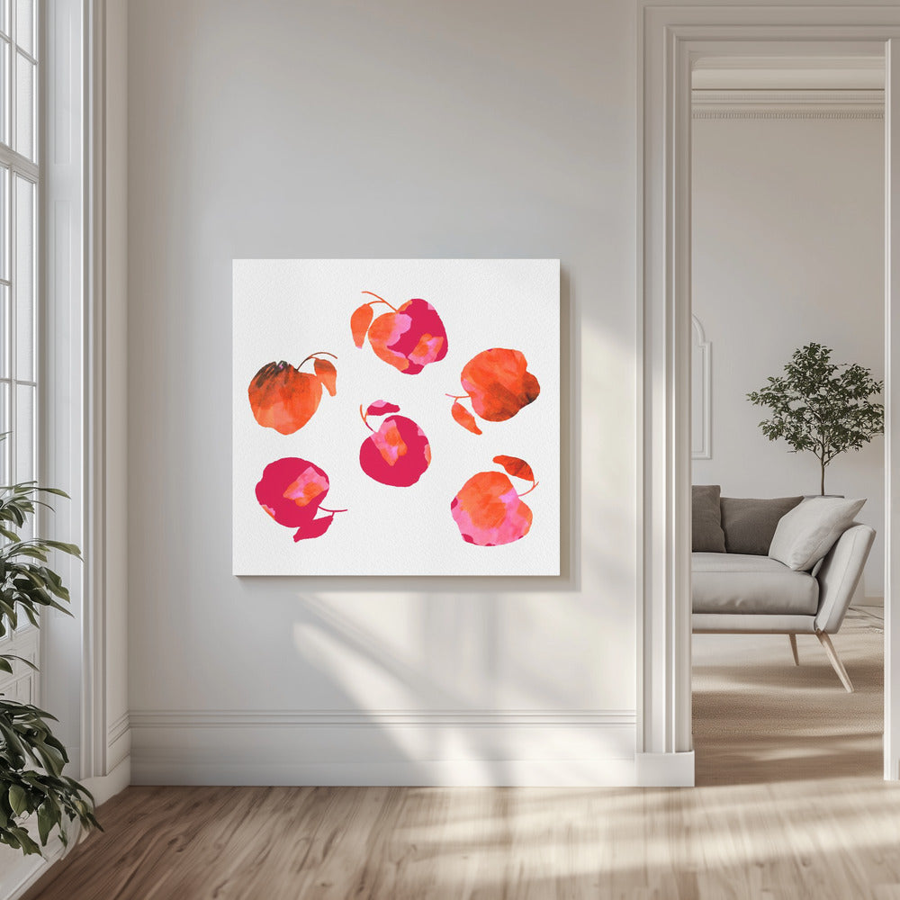 Apple Chiffon Pink Orange | Canvas