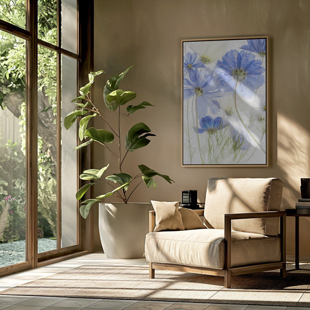 Cosmos blue | Poster