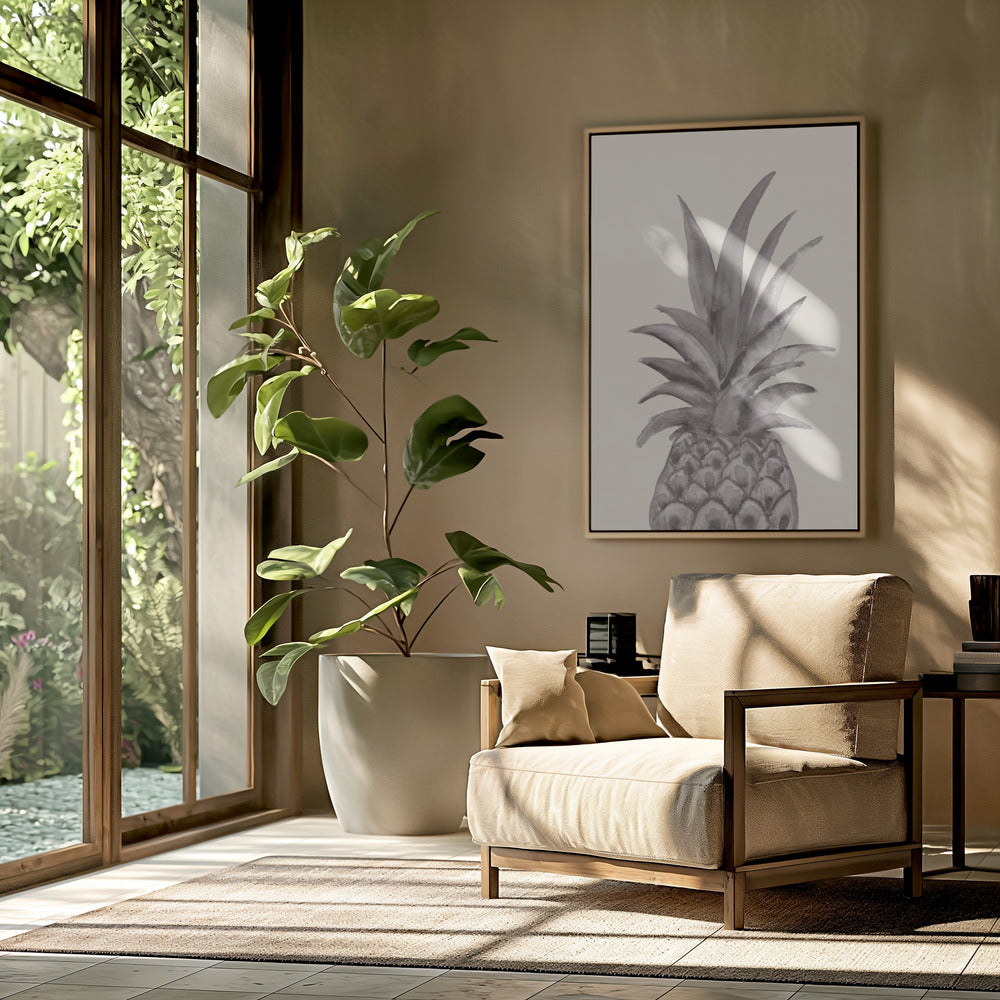 Ink Pineapple | Poster