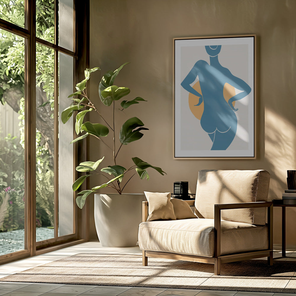 Blue Woman | Poster