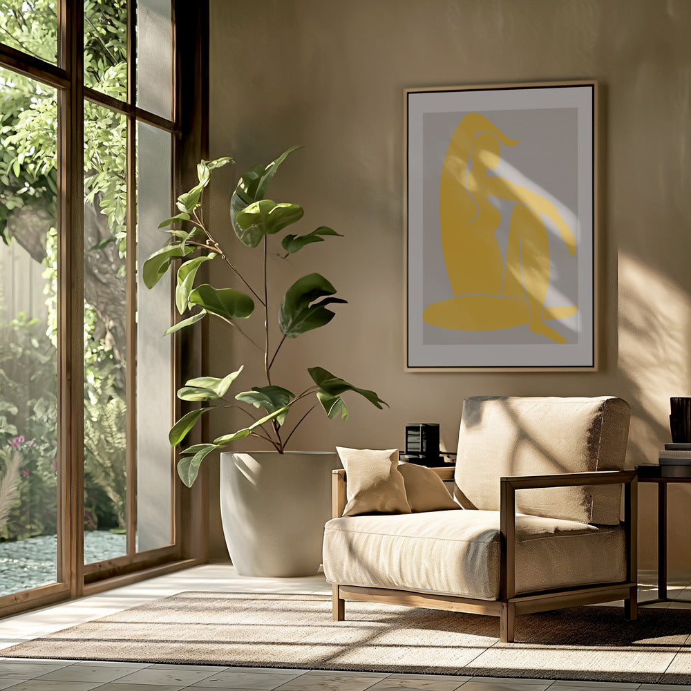 Yellow Figure | Poster