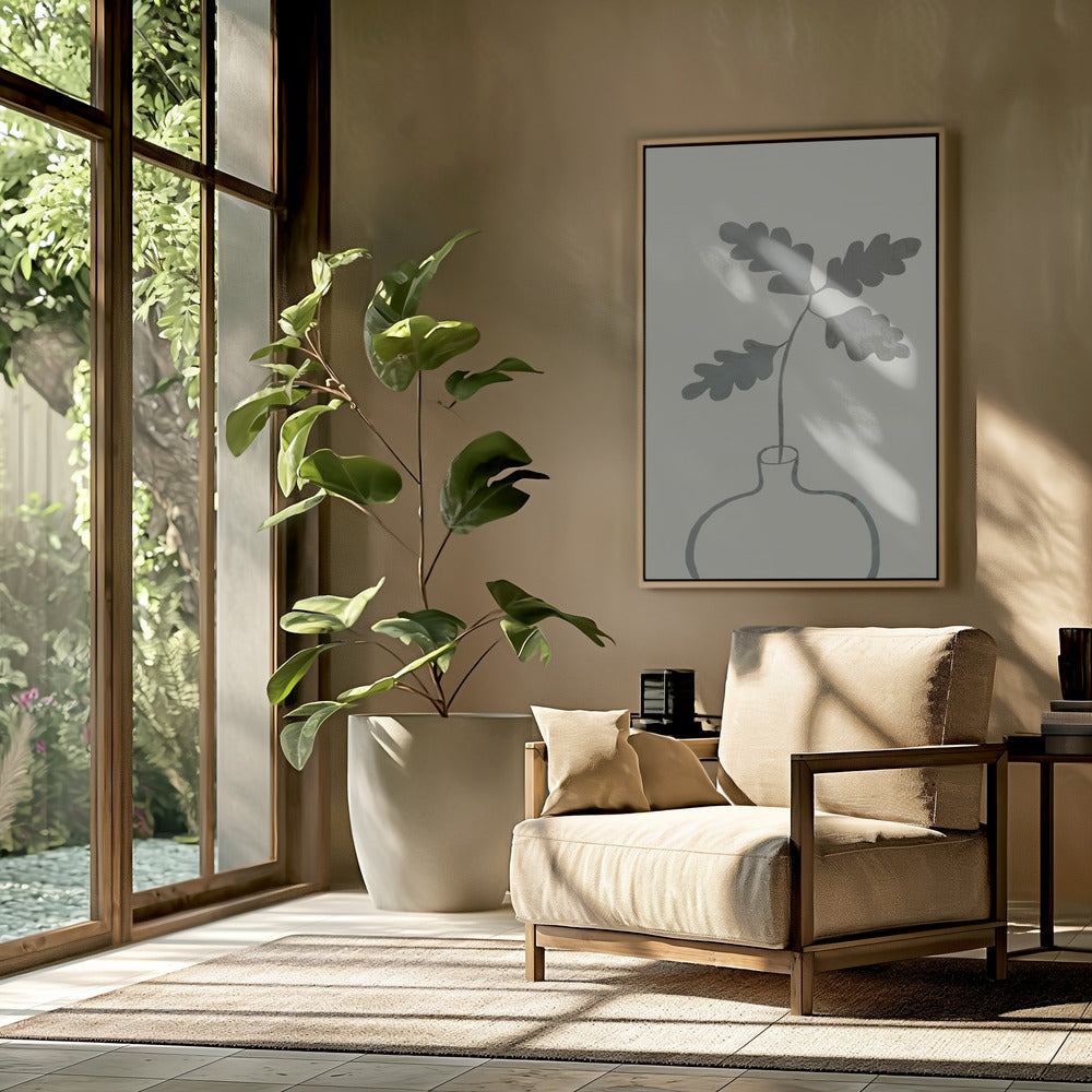 Green Oak Plant | Poster