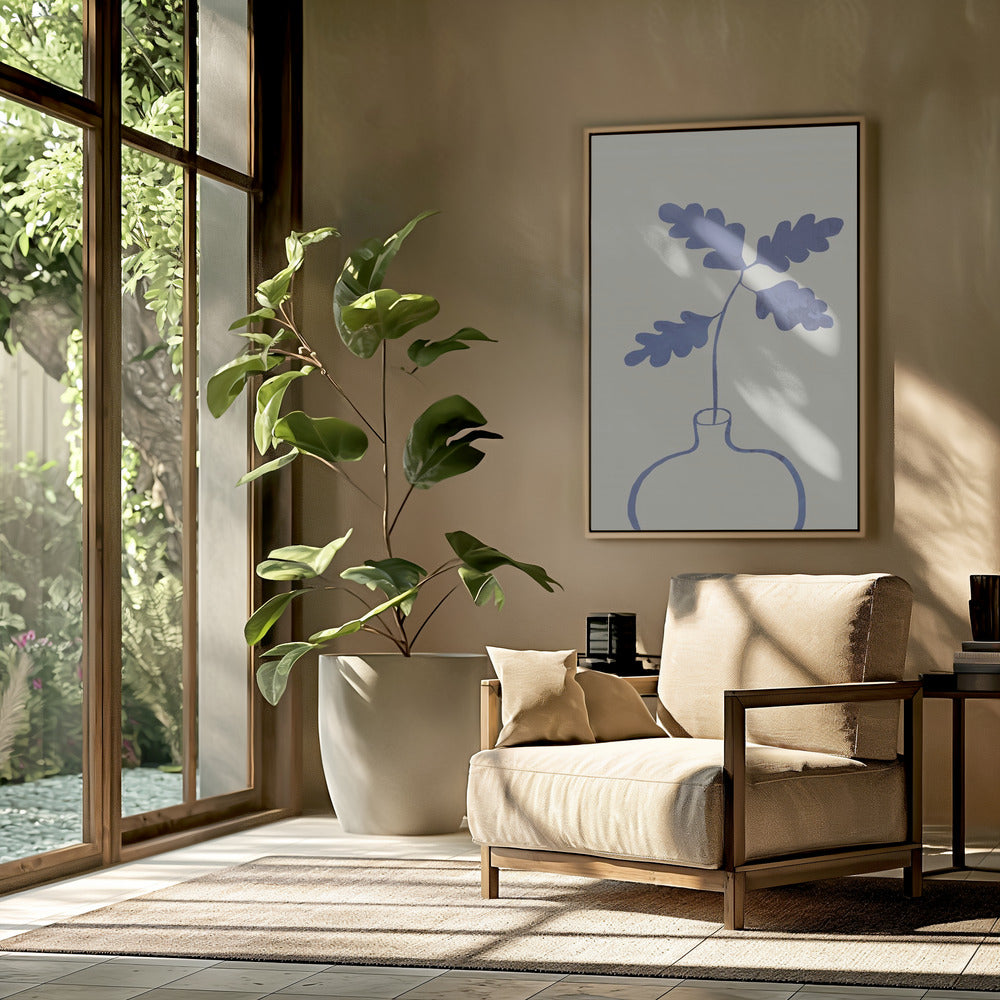 Blue Oak Plant | Poster