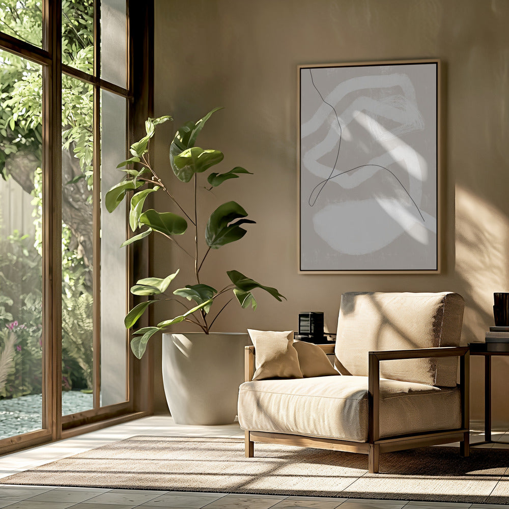 Organic Lines And Shapes | Poster