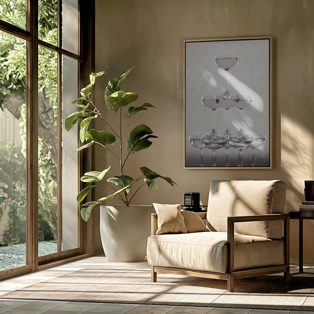Champagne tower_9 | Poster