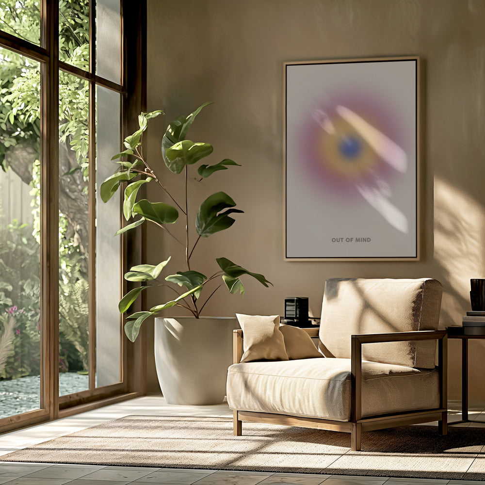 Colorful Concentric Glow | Poster